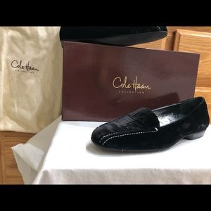 Cole Haan Velvet Loafers